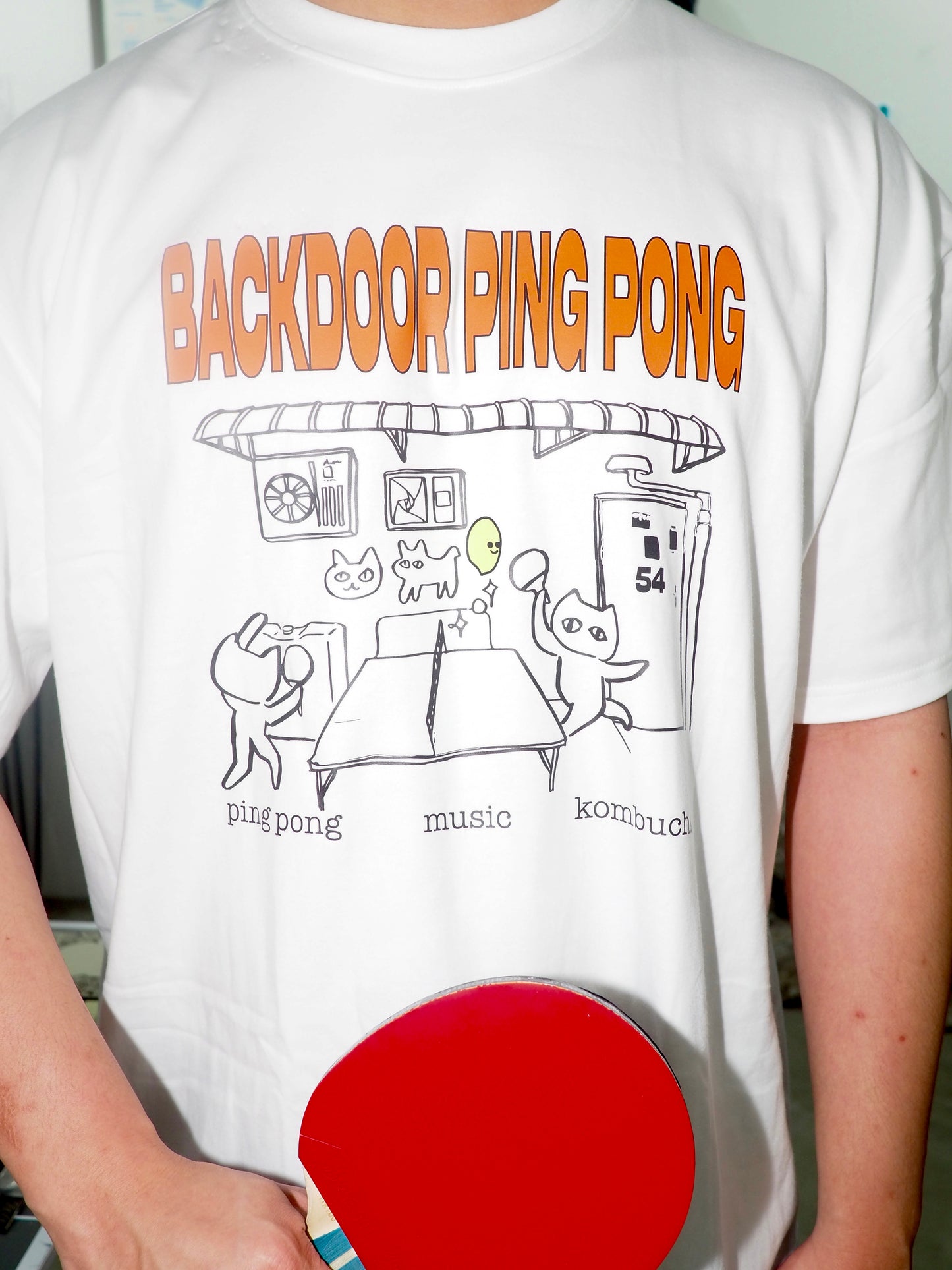 Backdoor Ping Pong Souvenir Tee