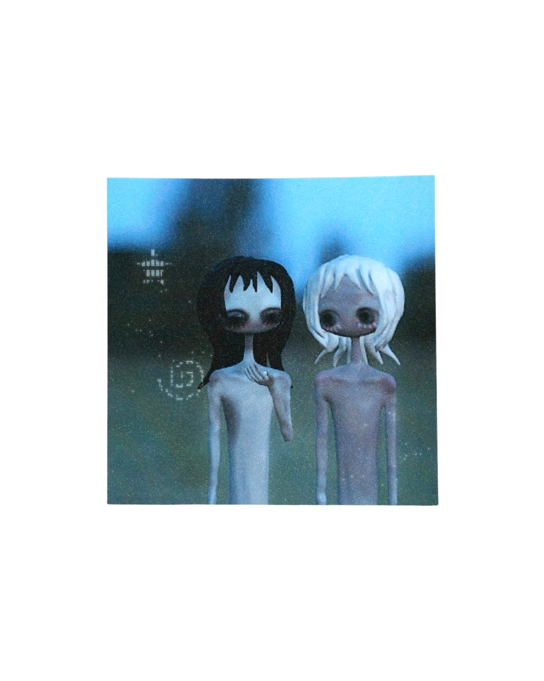 Glitter Square Prints