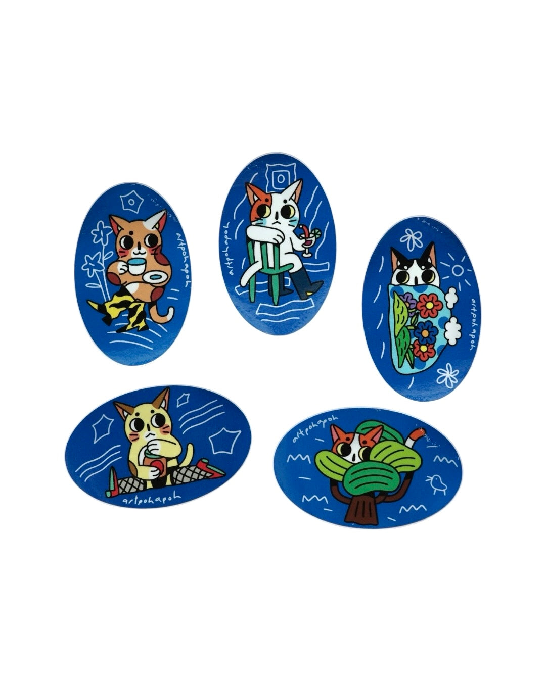 Kitty Cat Stickers Pack