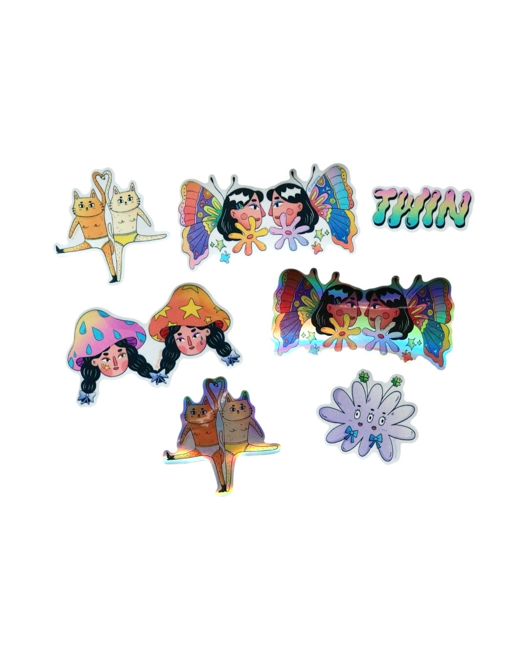 'Twin Series' Sticker Pack