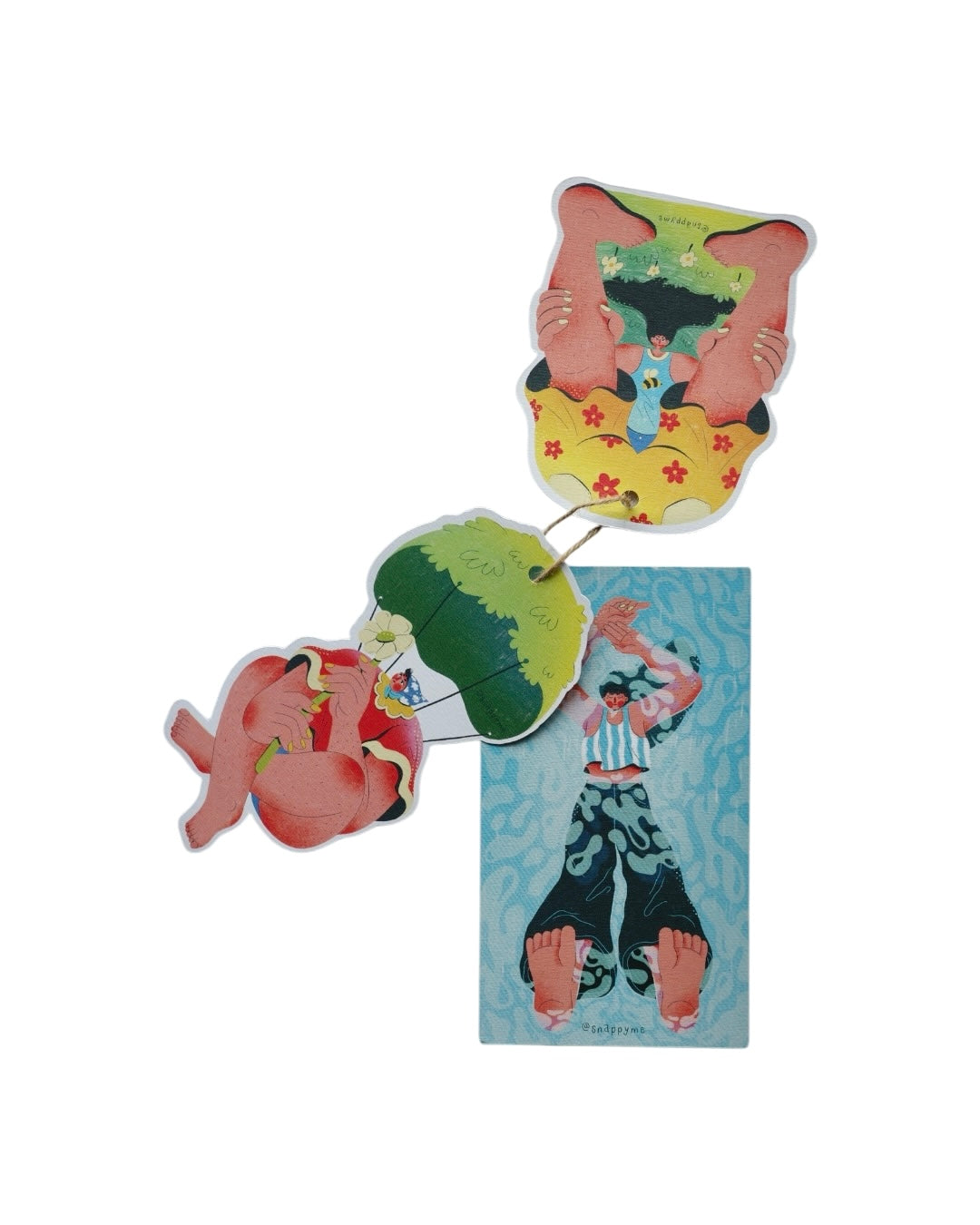 'In My Own Rhythm' Bookmark Set