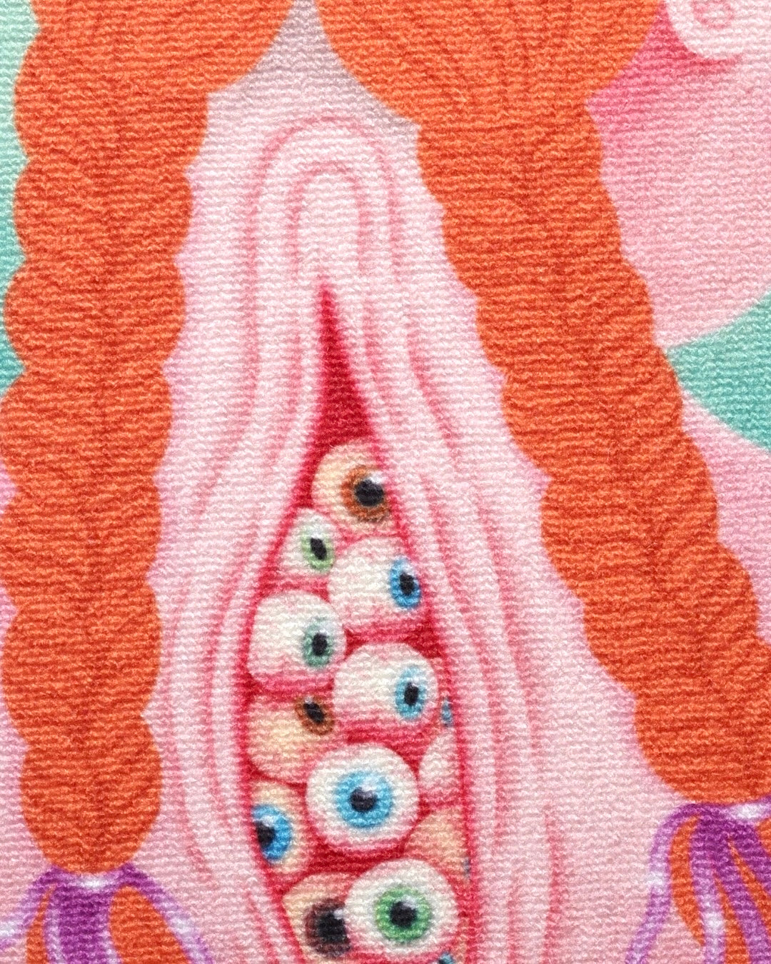 Eyeball Girl Rug