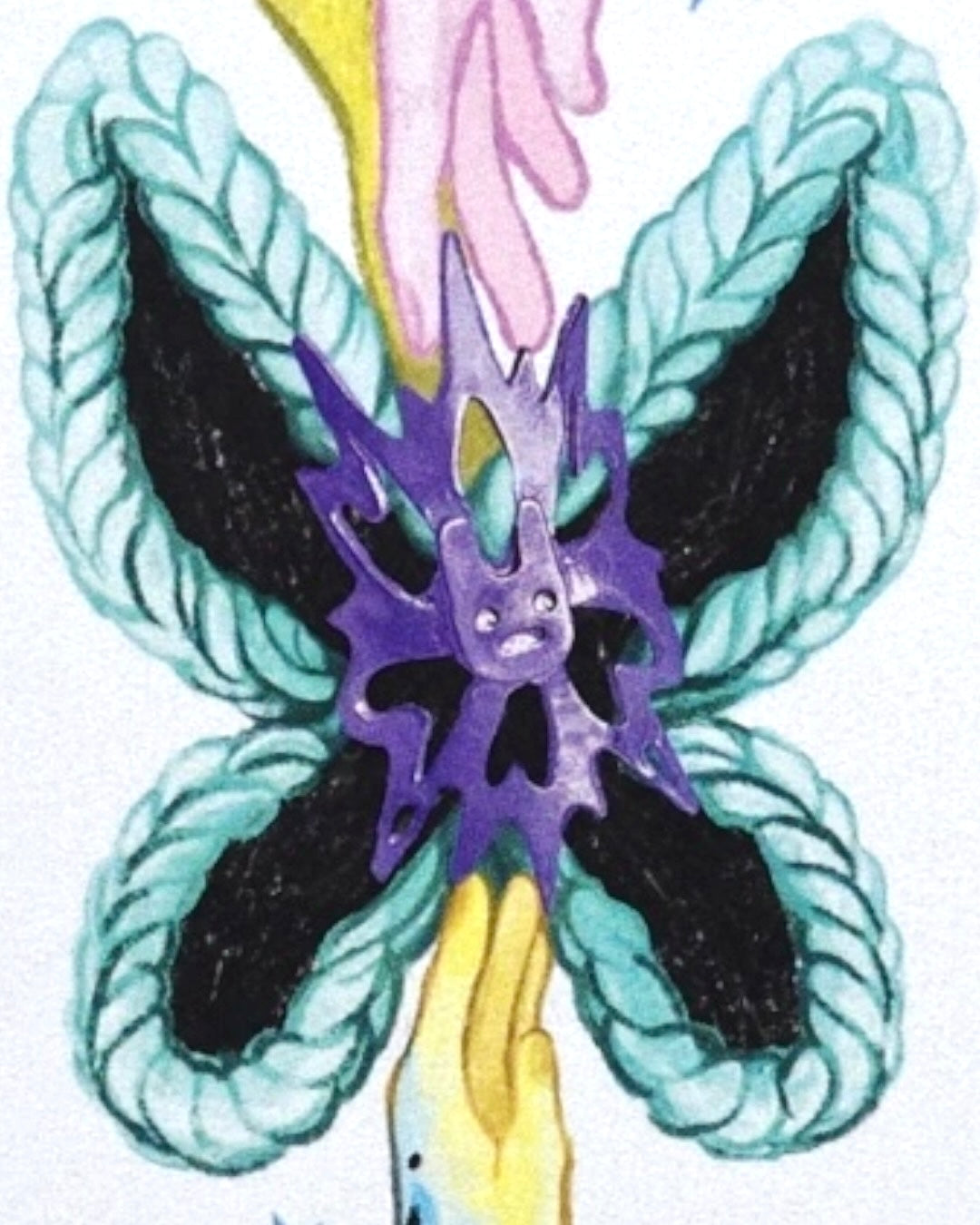Bunny Empress Ring Bookmark