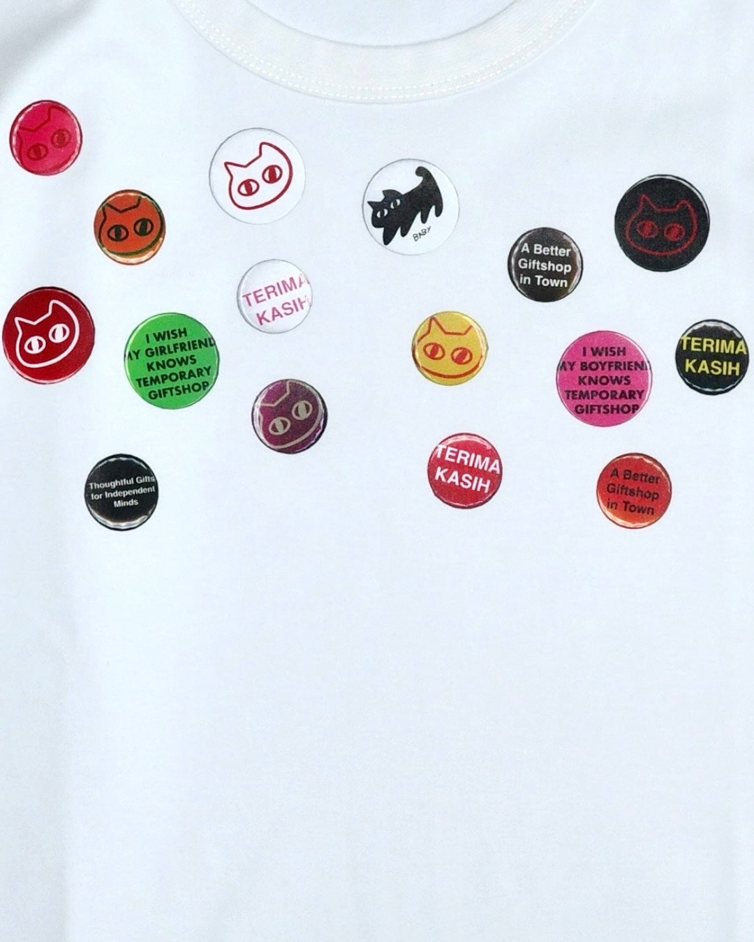 Badge Pin Baby Tee