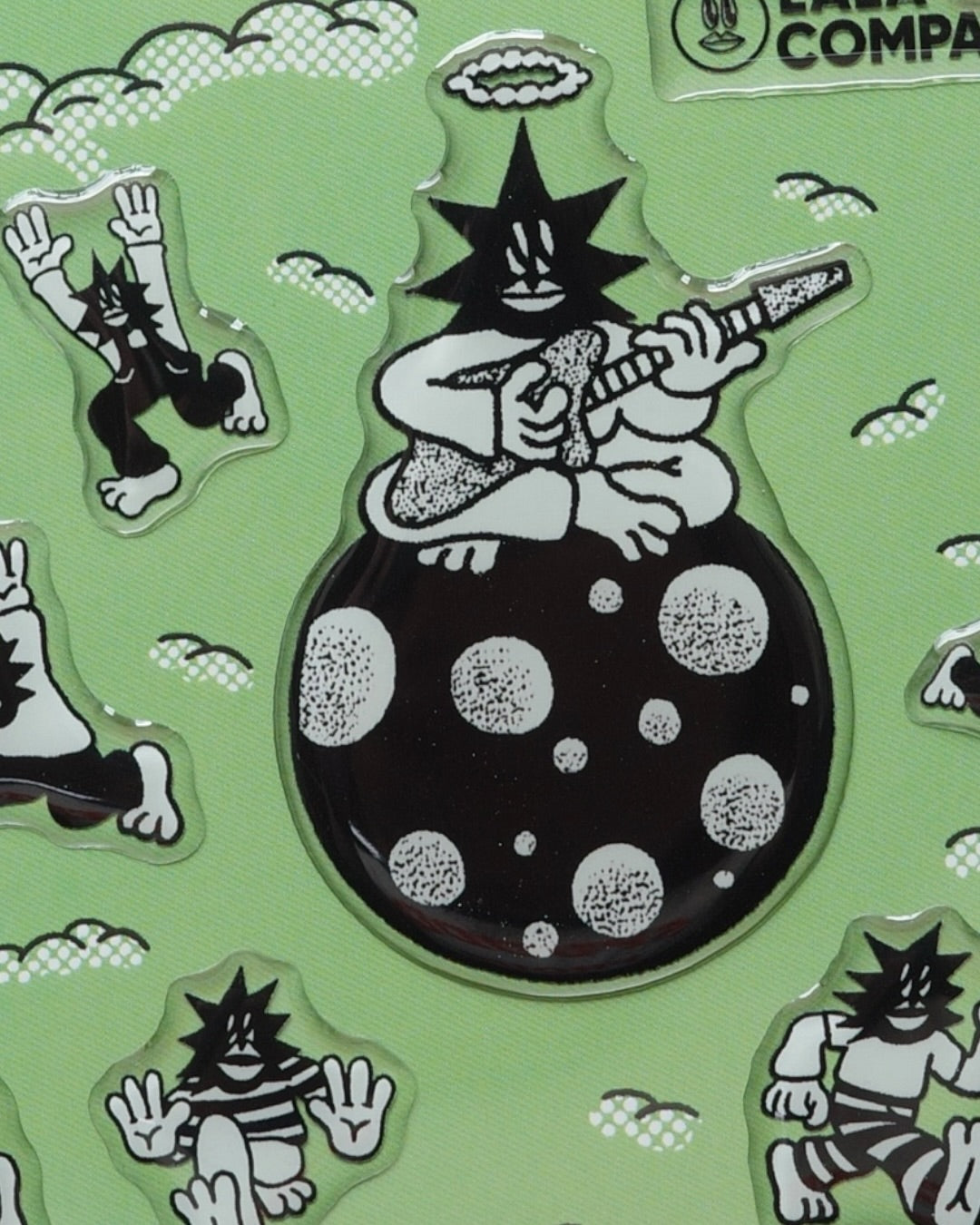 Rock Attack Sticker Set