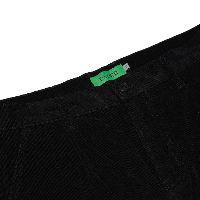 Cord Pants Black