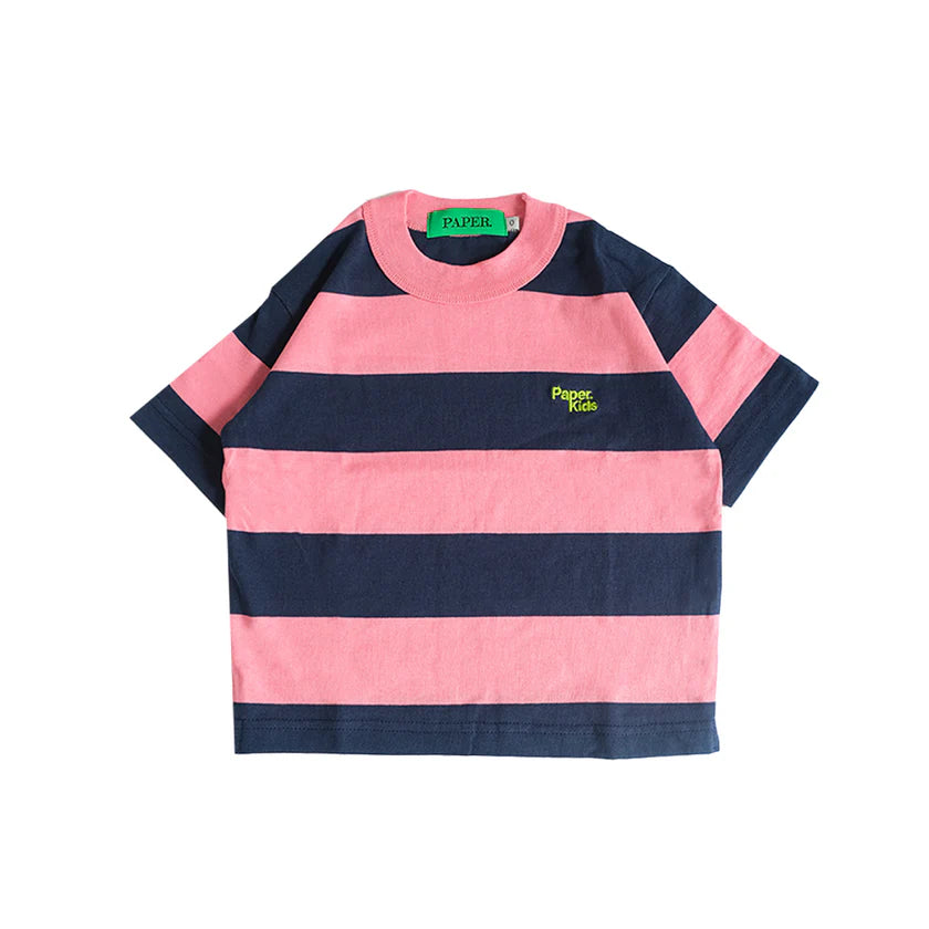Kids Stripe Pink Navy