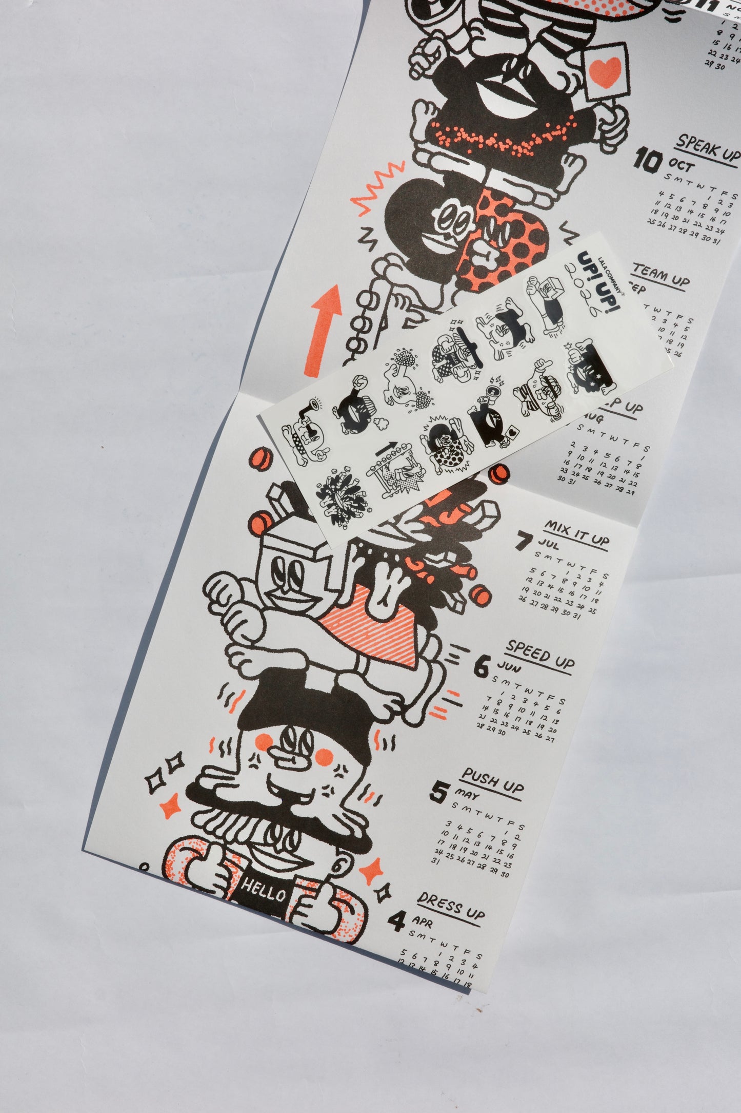 Up! Up! 2026 Calendar