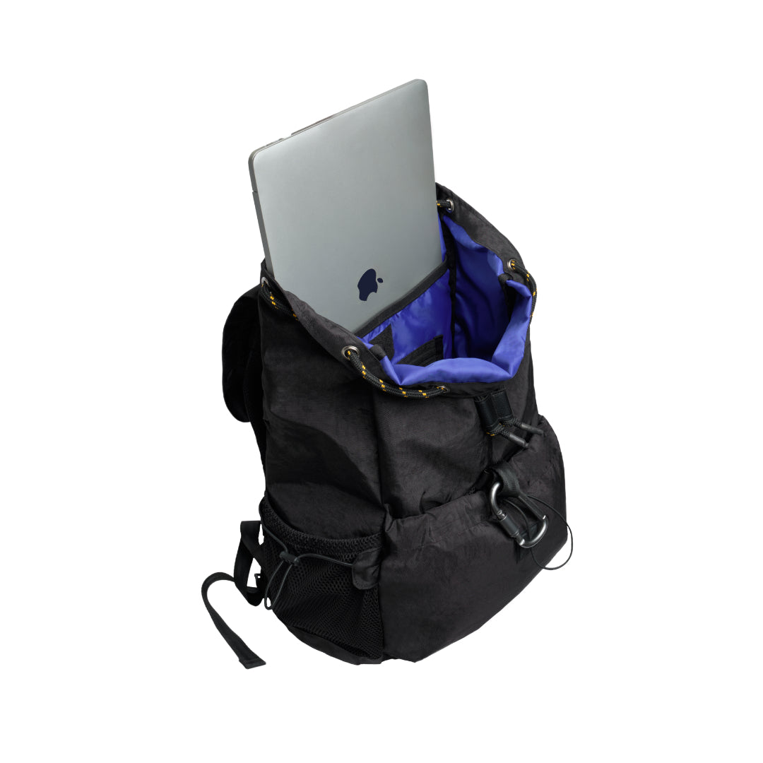 SYMA. Outrun Black Backpack