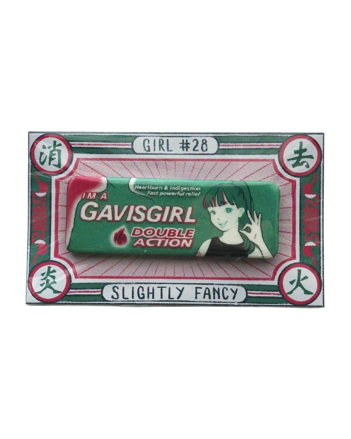 Girls Badge Pin