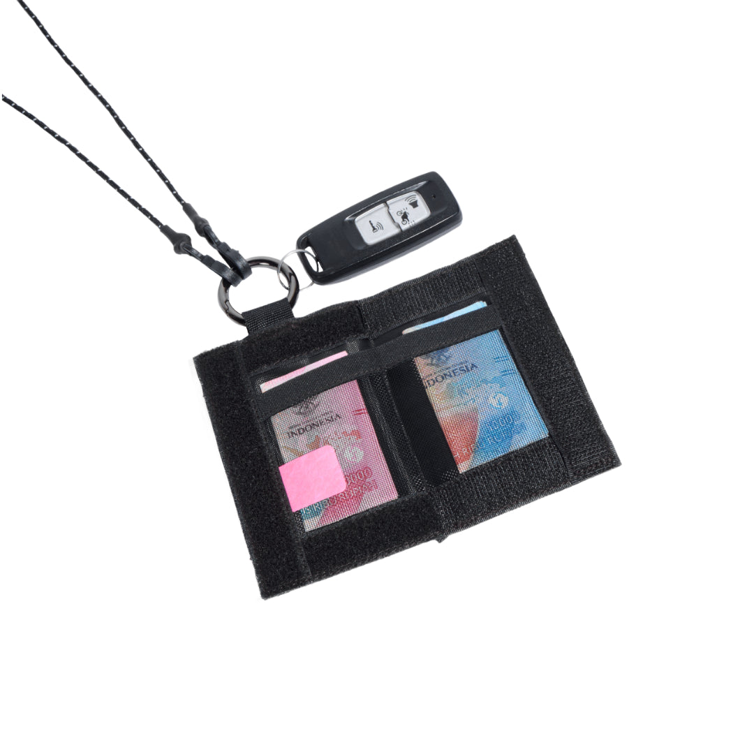 SYMA. Zipp Landyard Wallet