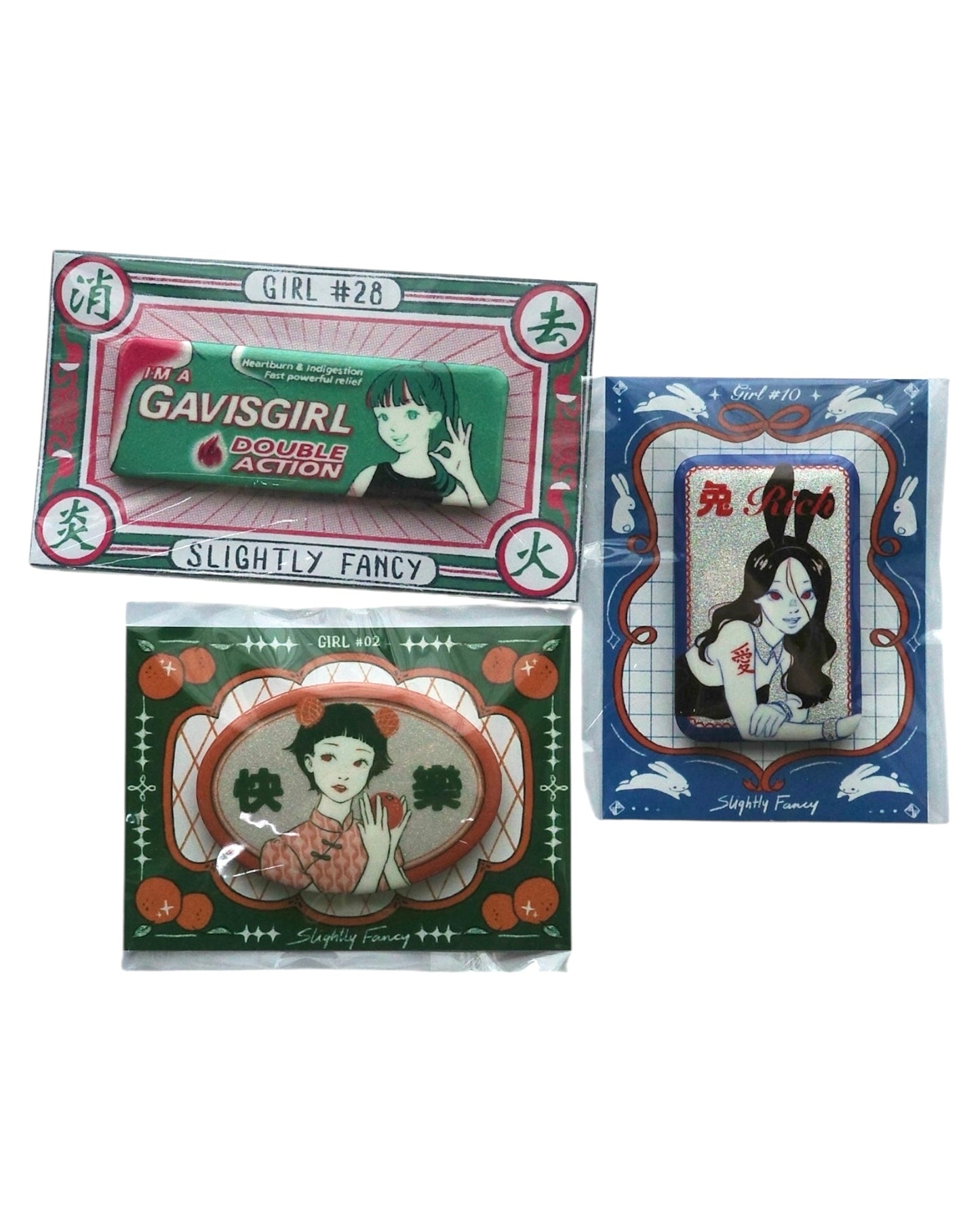 Girls Badge Pin