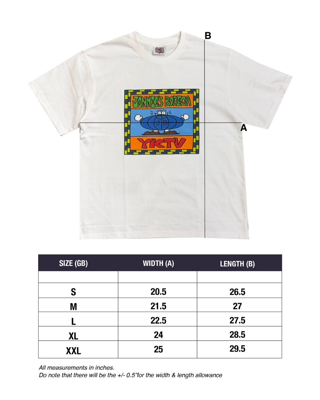 Bodega 'Globe Knows The Vibes' Tee