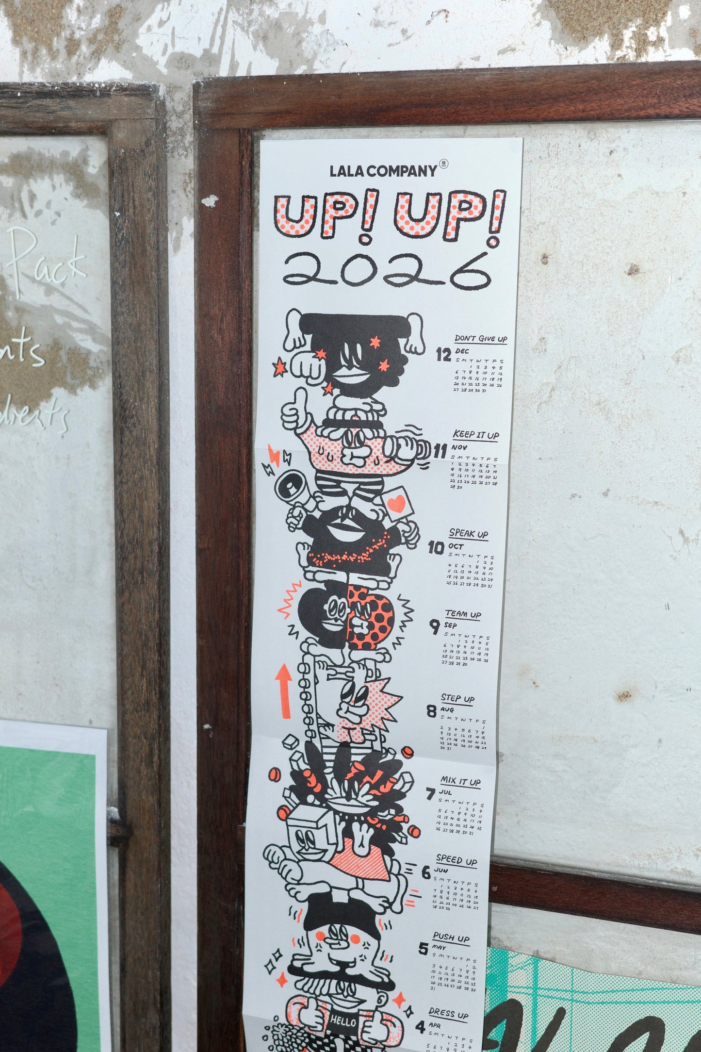 Up! Up! 2026 Calendar