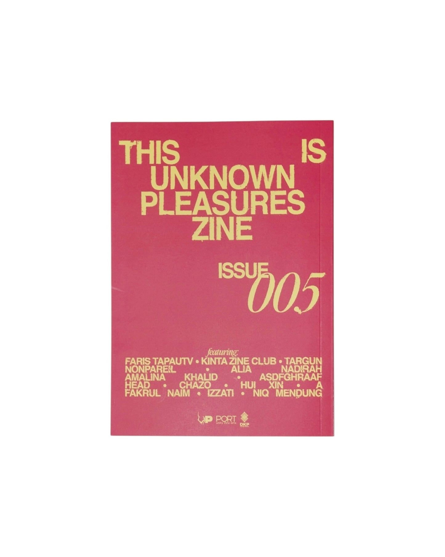 Unknown Pleasures Zine Issue 5