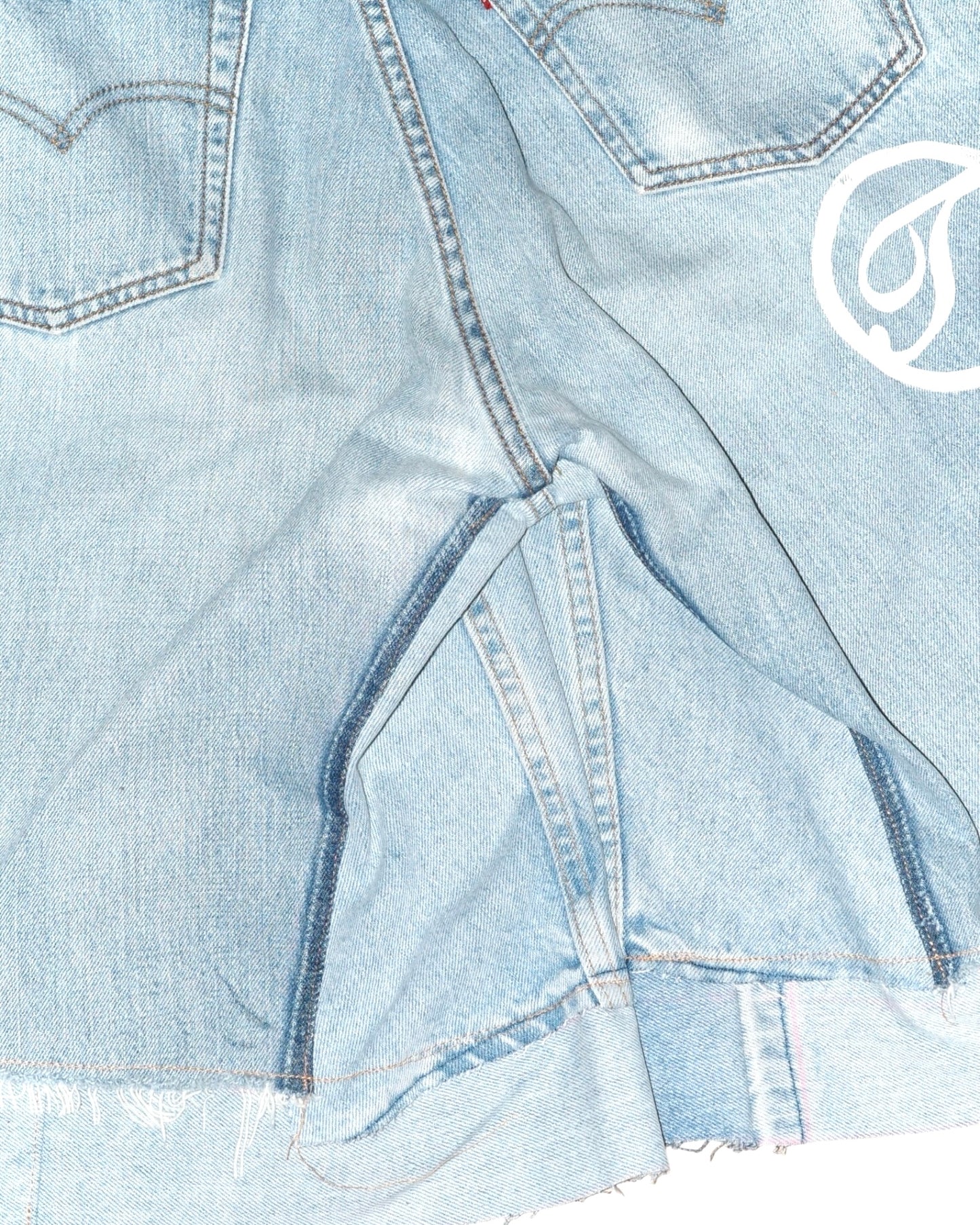 Reconstructed Denim Shorts 06 [W28]