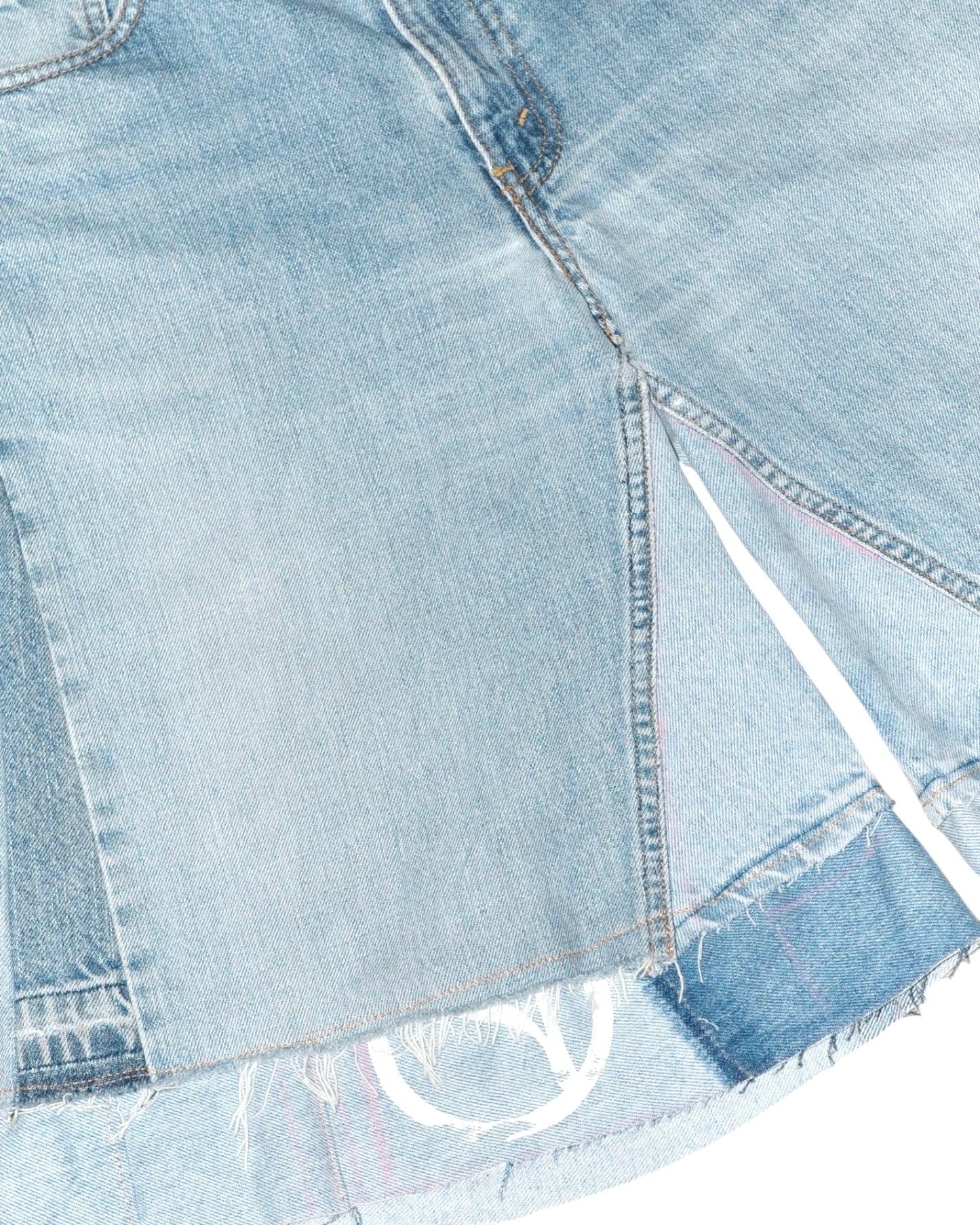 Reconstructed Denim Shorts 06 [W28]