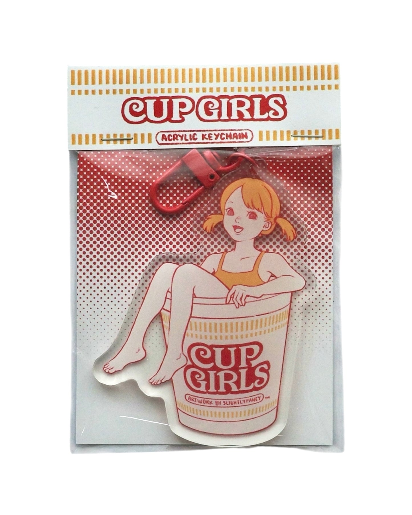 Girls Acrylic Keychain