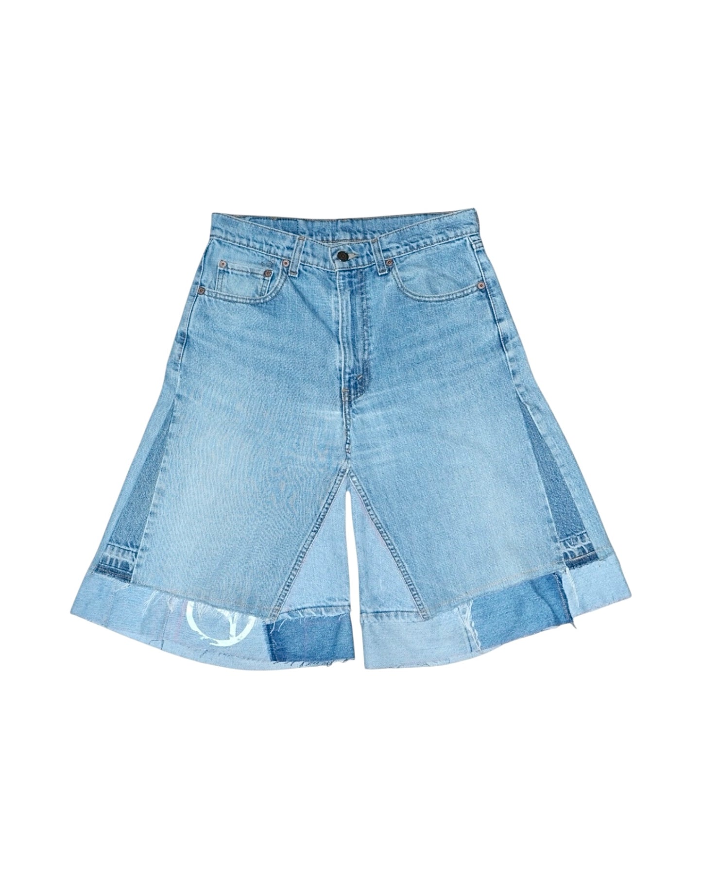 Reconstructed Denim Shorts 06 [W28]