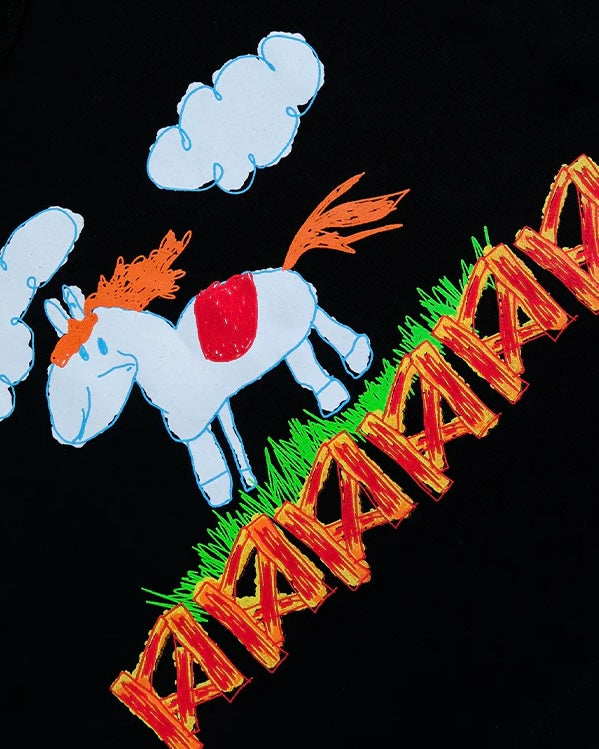 Kids Horse Black