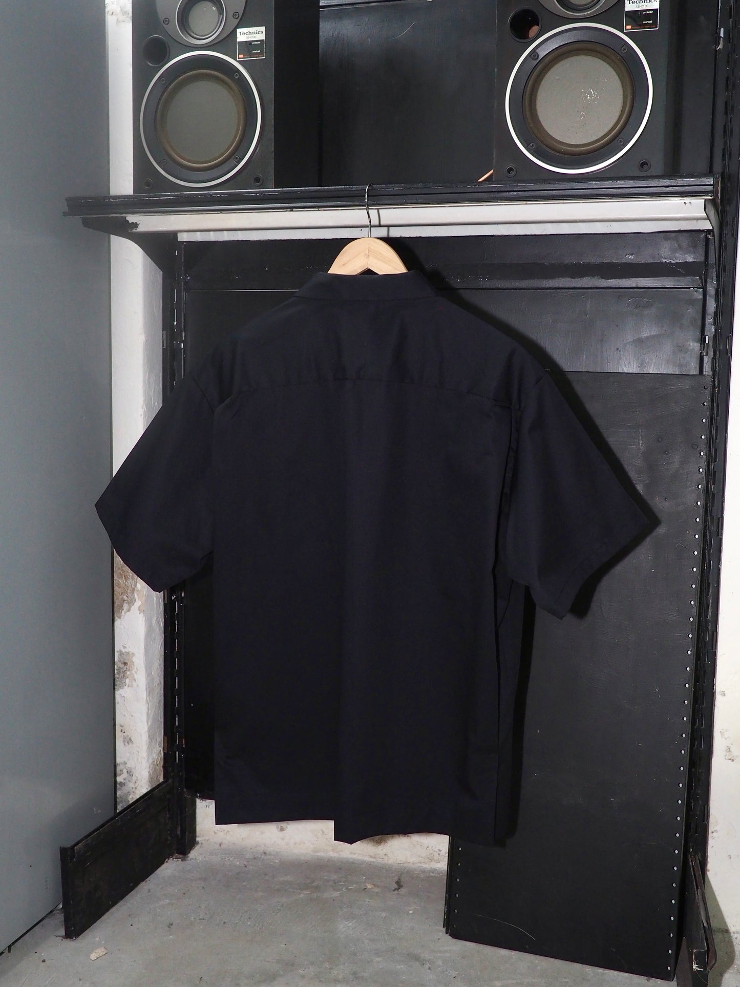 Half Zip Shirt - Black