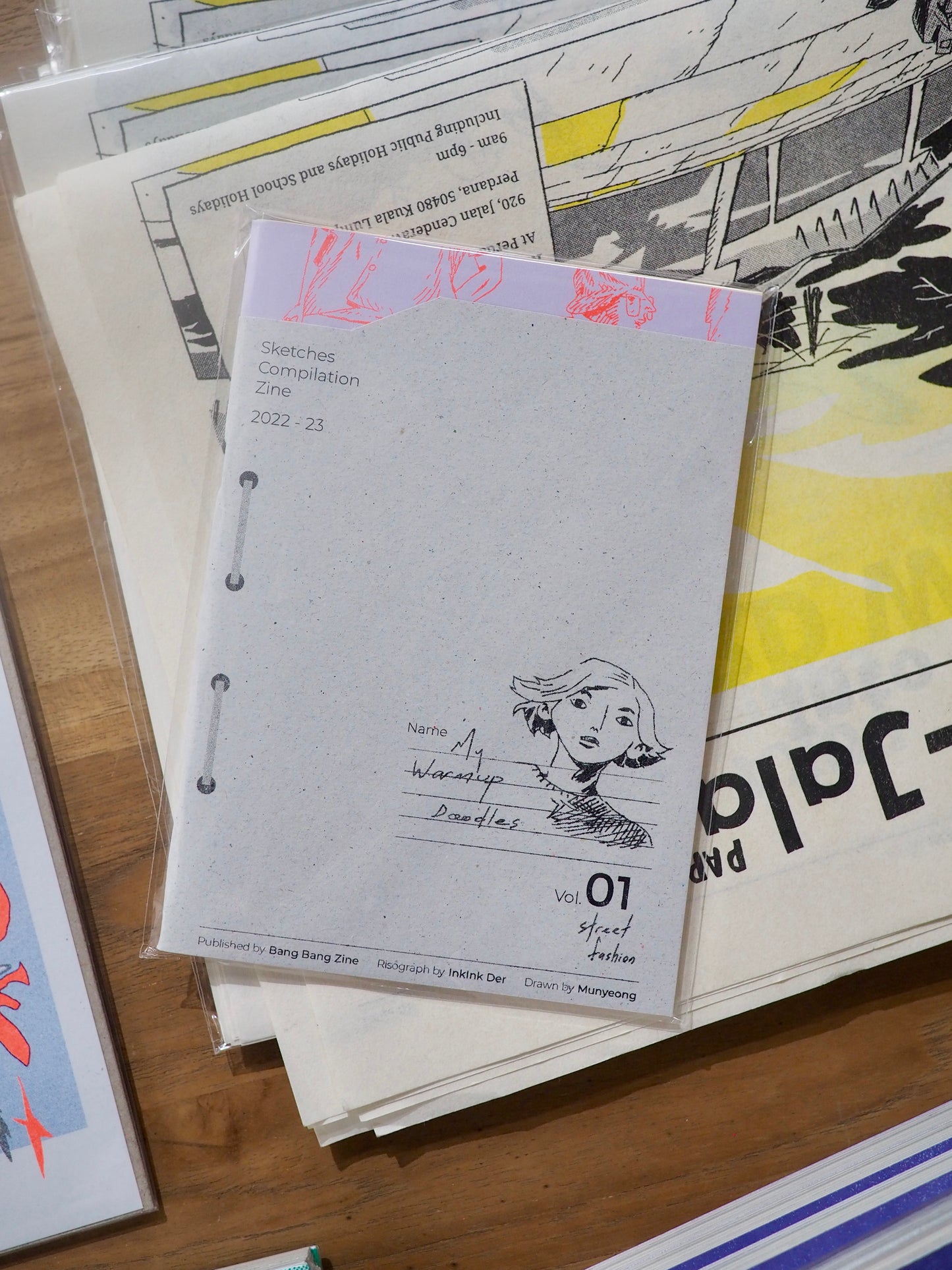 My Warm-up Doodles Vol.01: Street Fashion