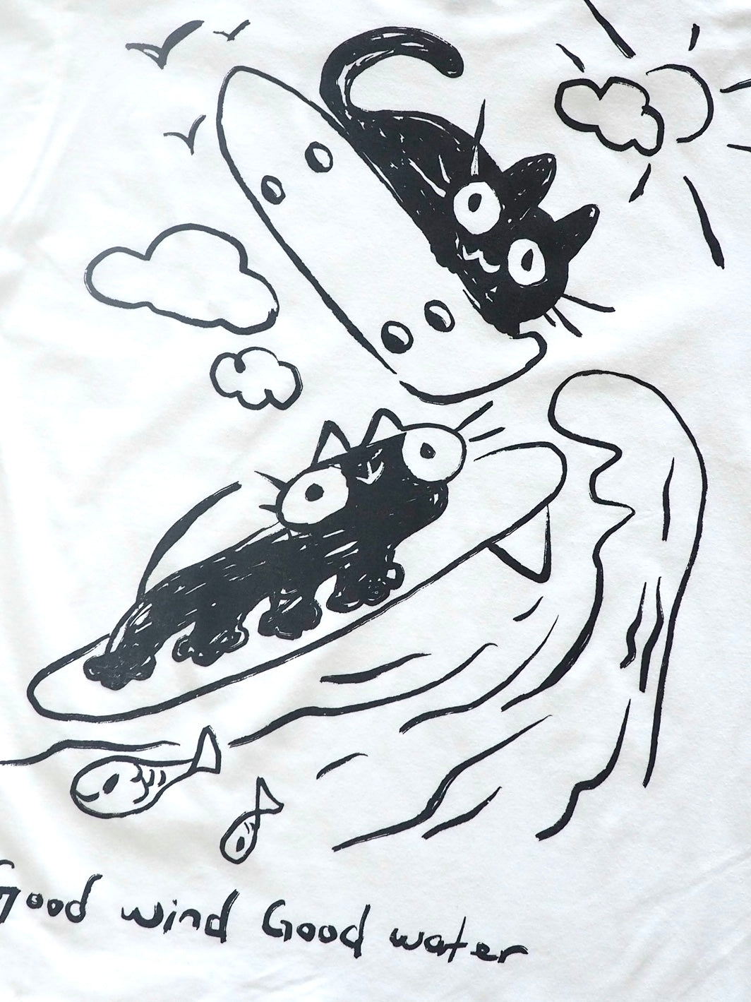 BBZ x TG 'Good Wind Good Water' Graphic Tee