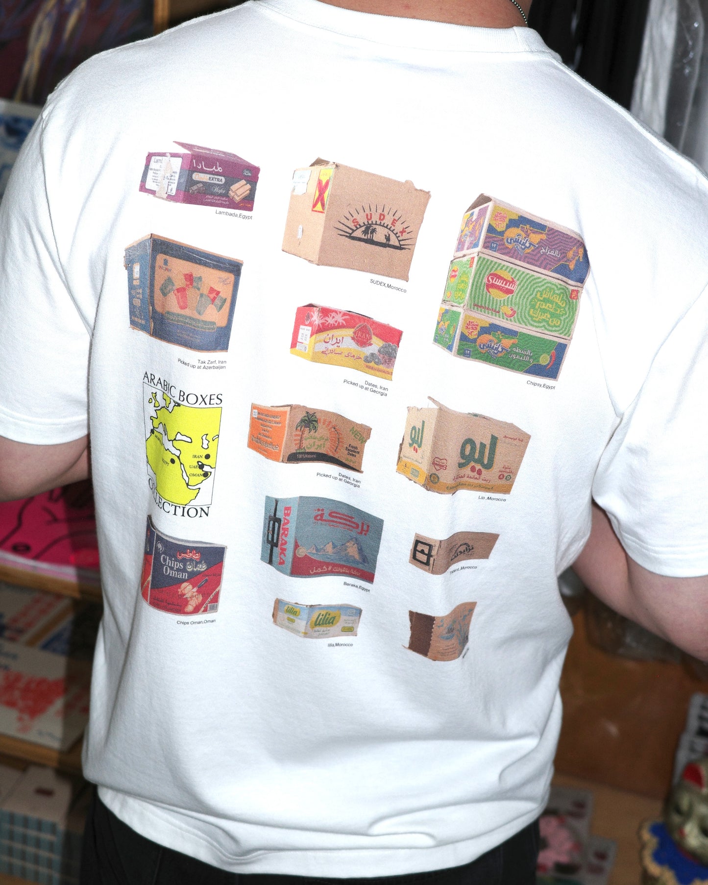 Arabic Boxes Collection Graphic Tee