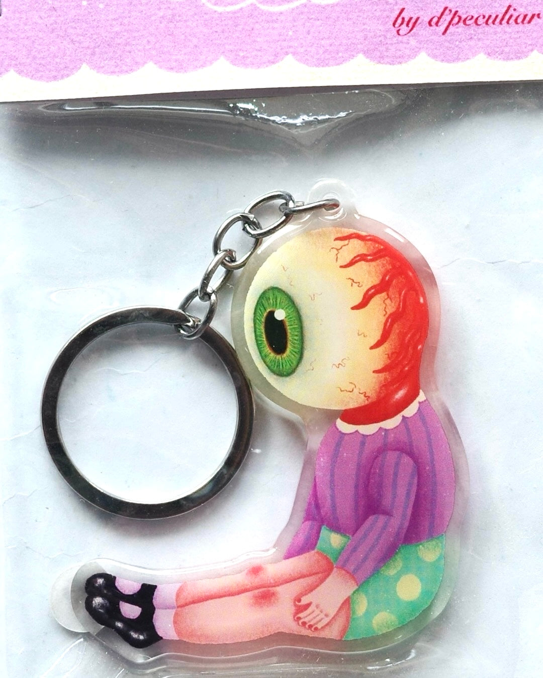 Iris Baby Keychain