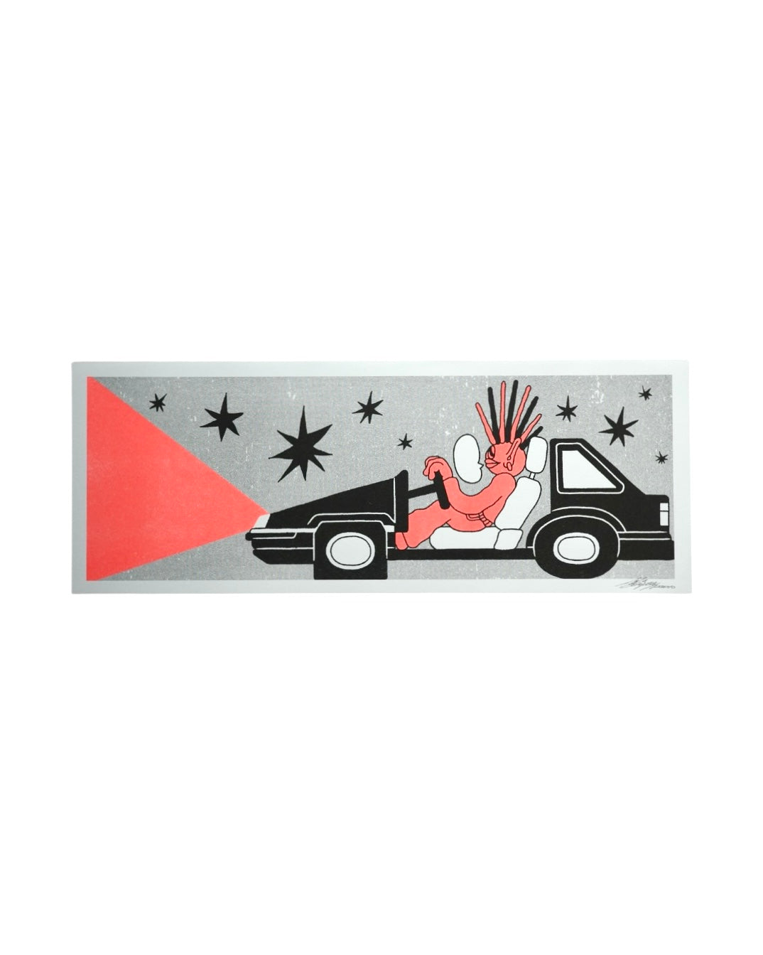 'Super Big City' - Orange Car
