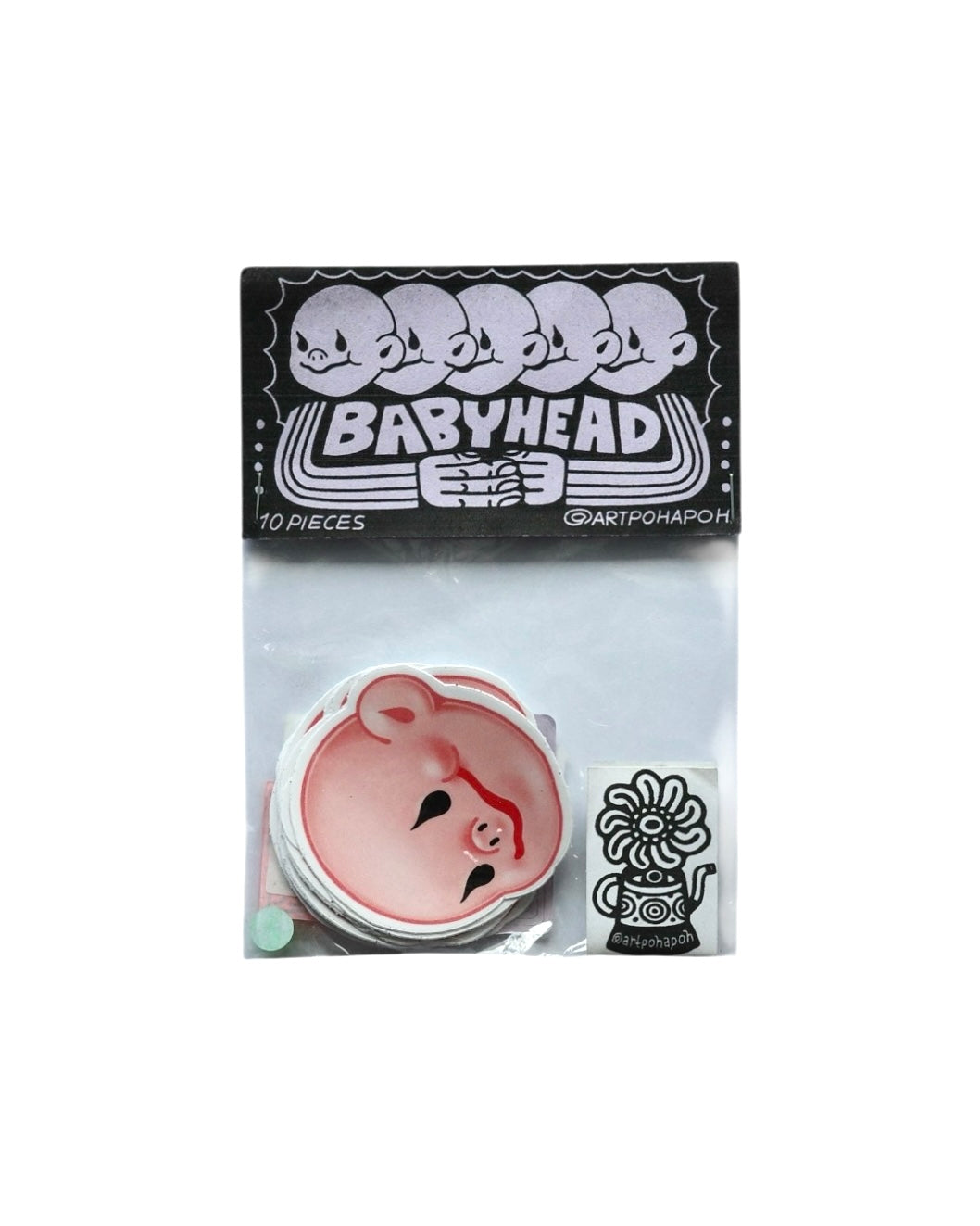 Baby Head Stickers Pack
