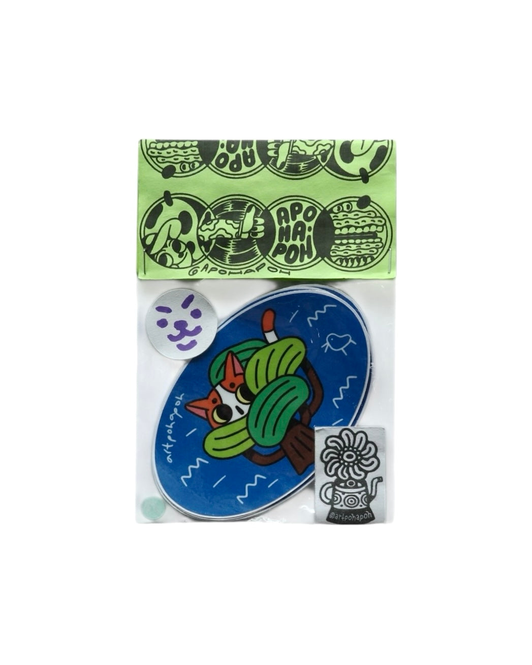 Kitty Cat Stickers Pack