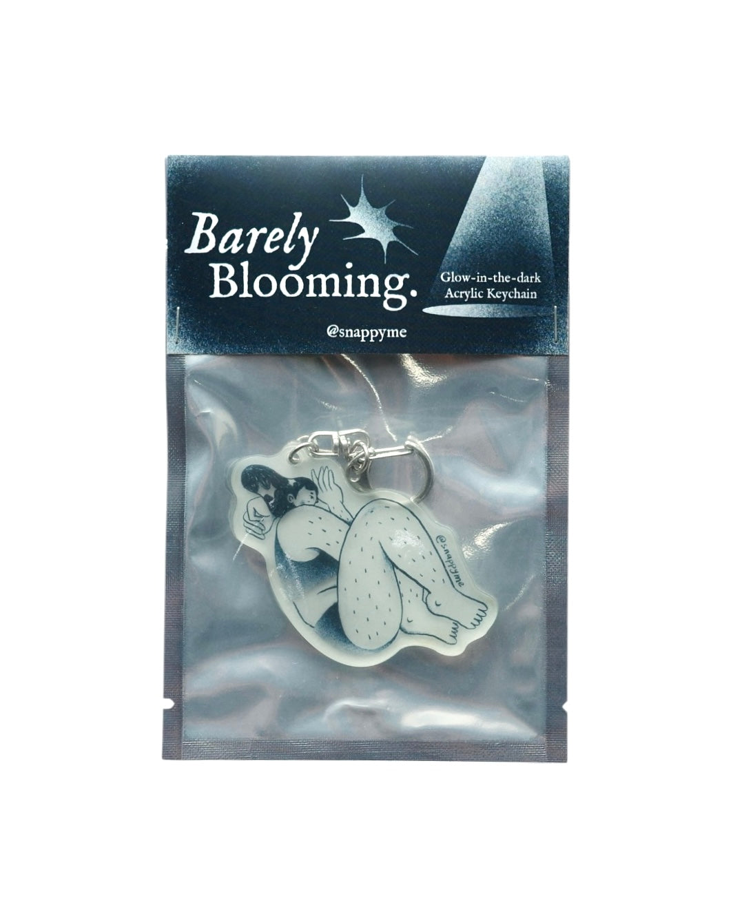 'Barely Blooming' Keychains