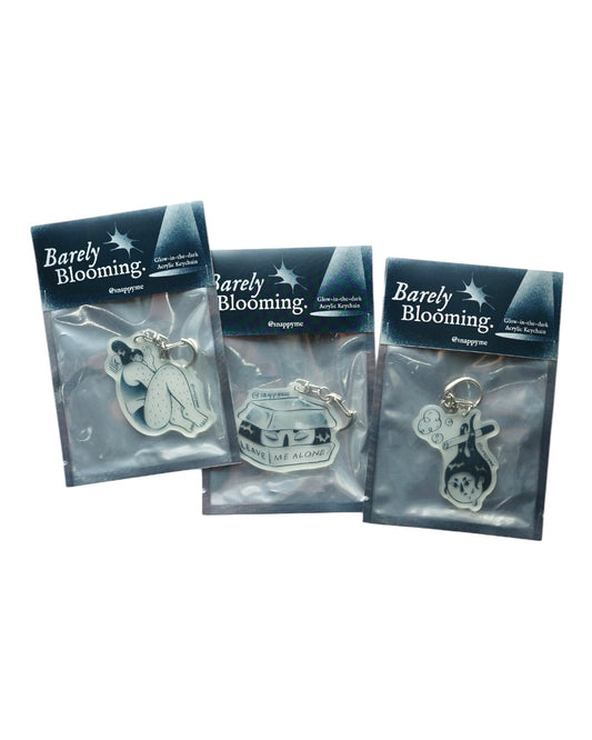 'Barely Blooming' Keychains