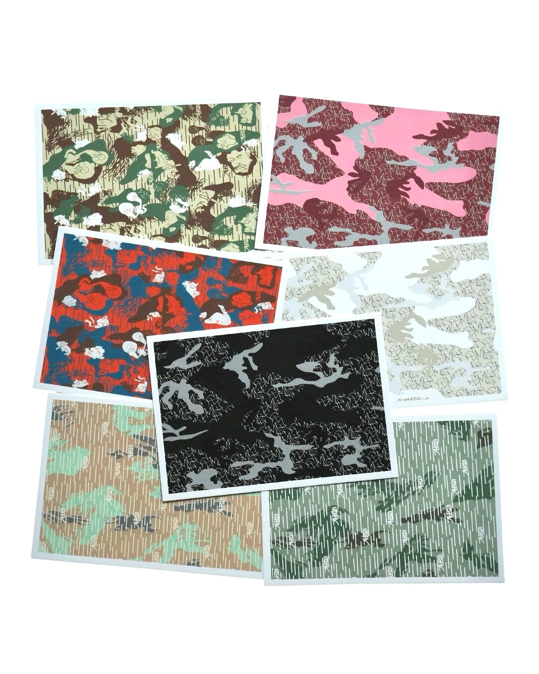 Camo Series Postcards
