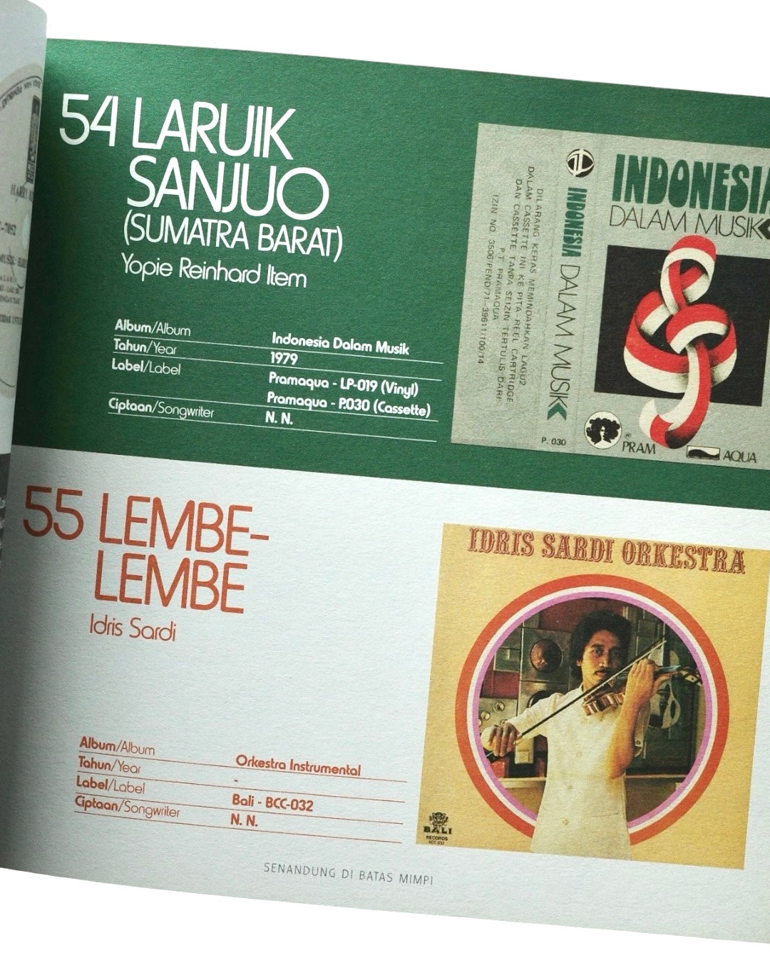 Senandung Di Batas Mimpi: Diskografis 100 Lagu Disko by Diskoria