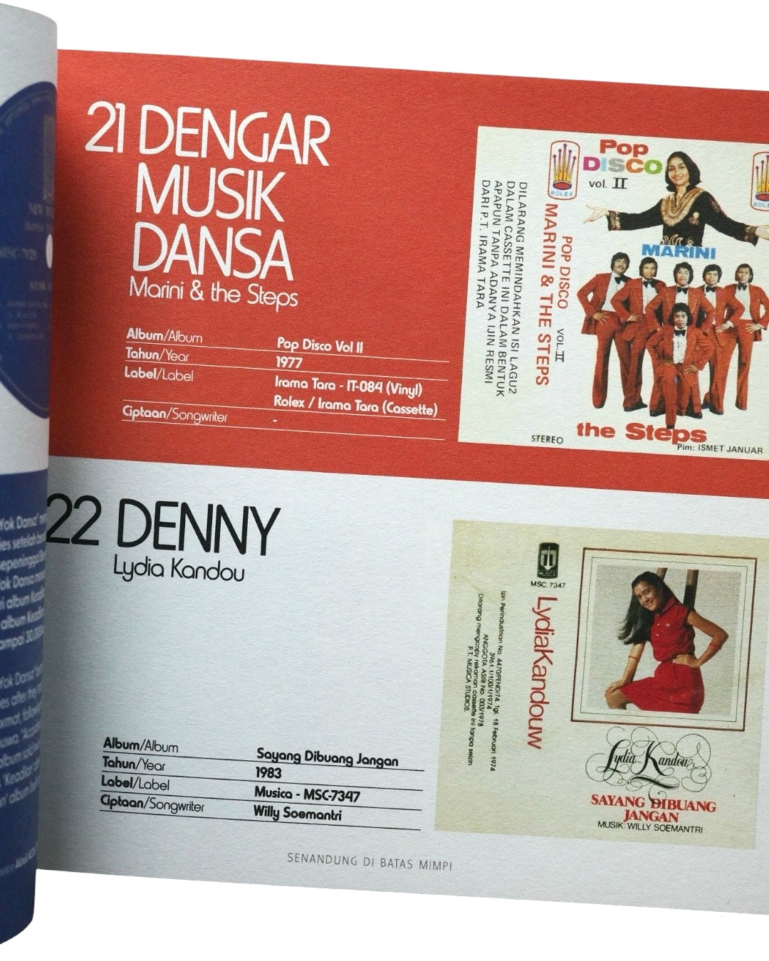 Senandung Di Batas Mimpi: Diskografis 100 Lagu Disko by Diskoria