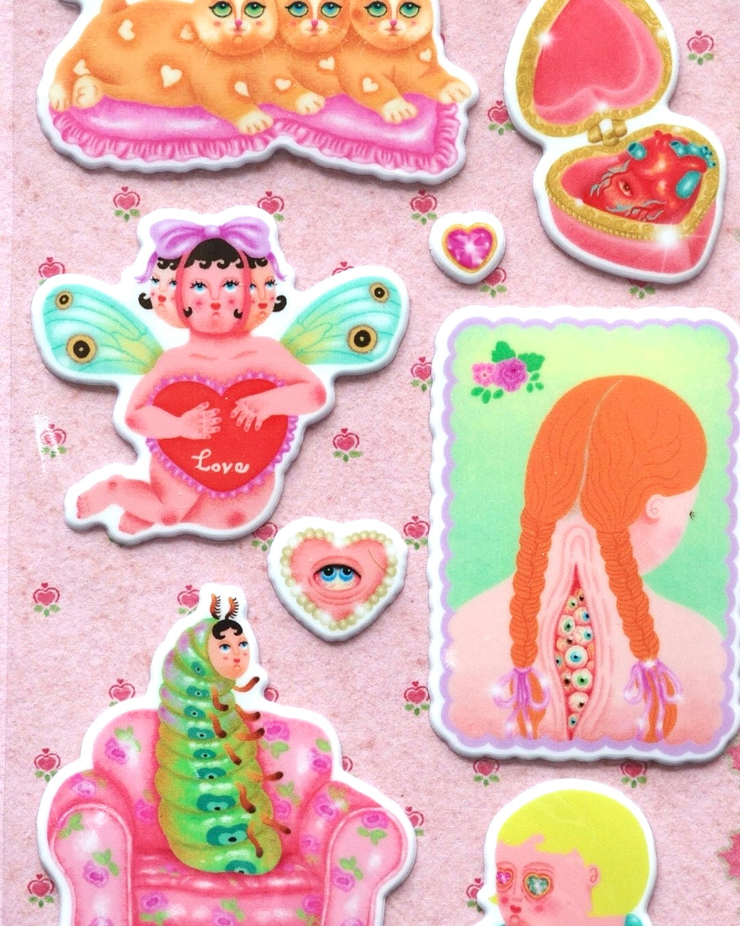Odd Little Darlings Sticker Set