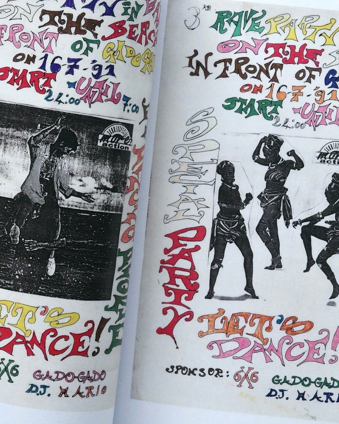 Bali Party Flyers 1982-2002 Zine