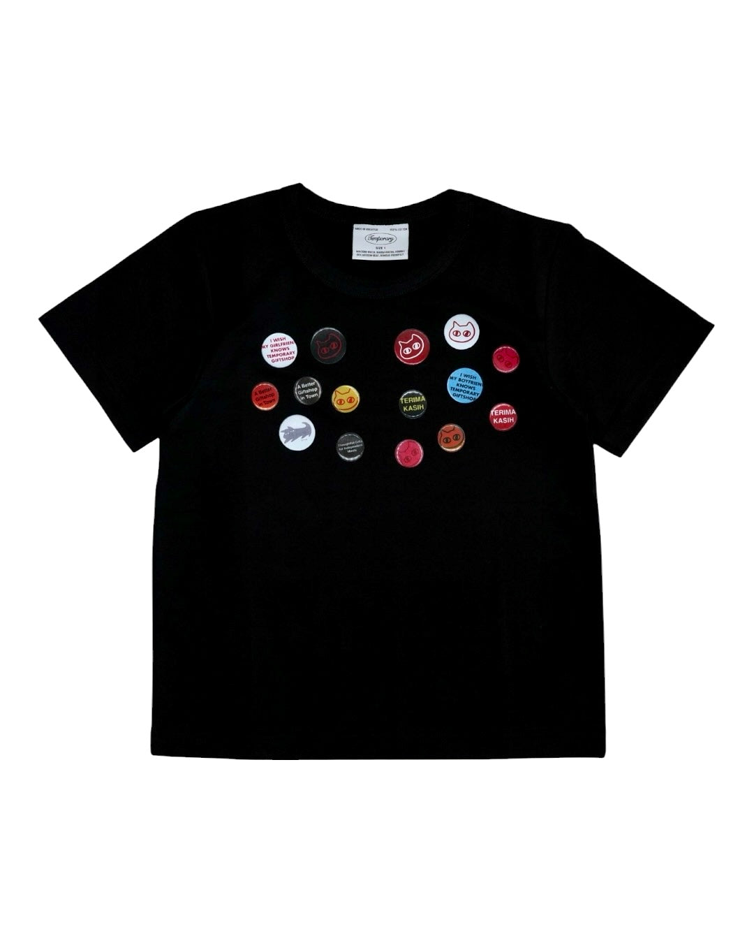 Badge Pin Baby Tee