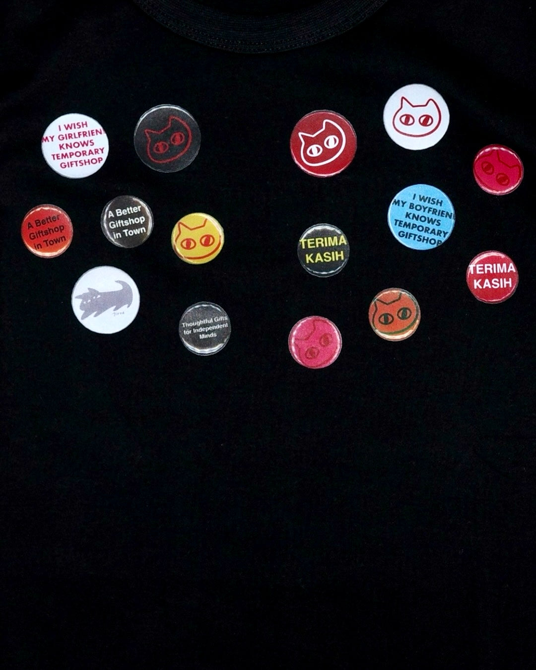 Badge Pin Baby Tee