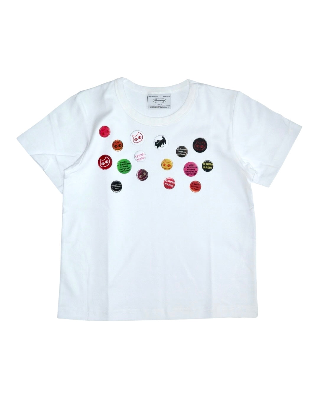 Badge Pin Baby Tee