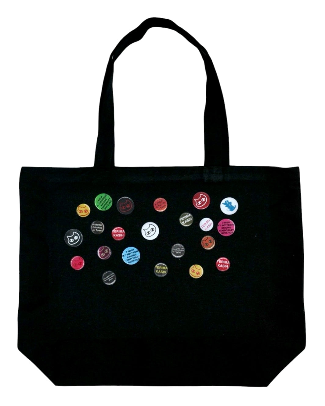 Badge Pin Totes