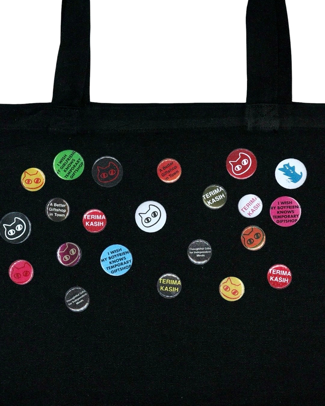 Badge Pin Totes