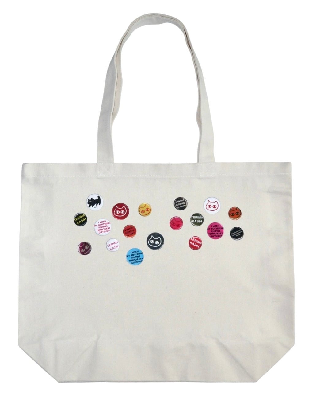 Badge Pin Totes
