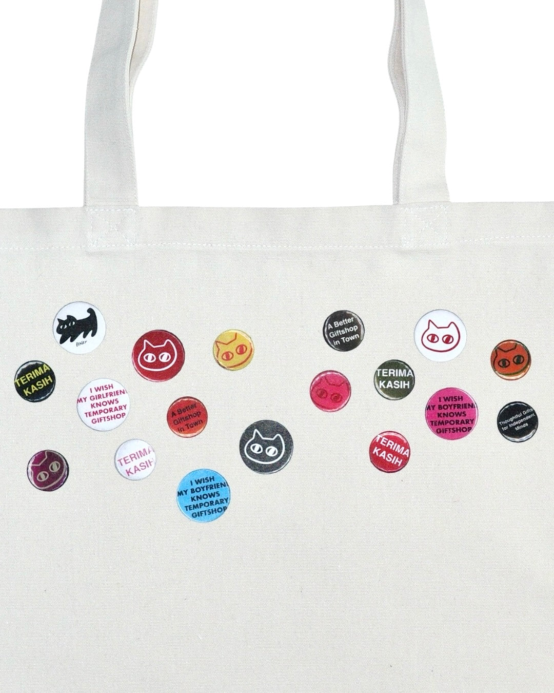 Badge Pin Totes