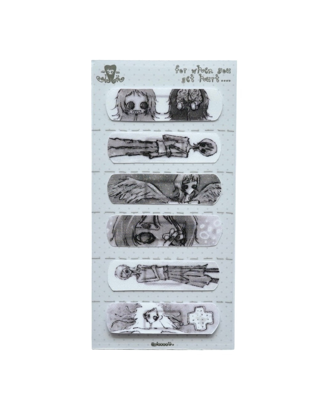 Bandaid Stickers Set