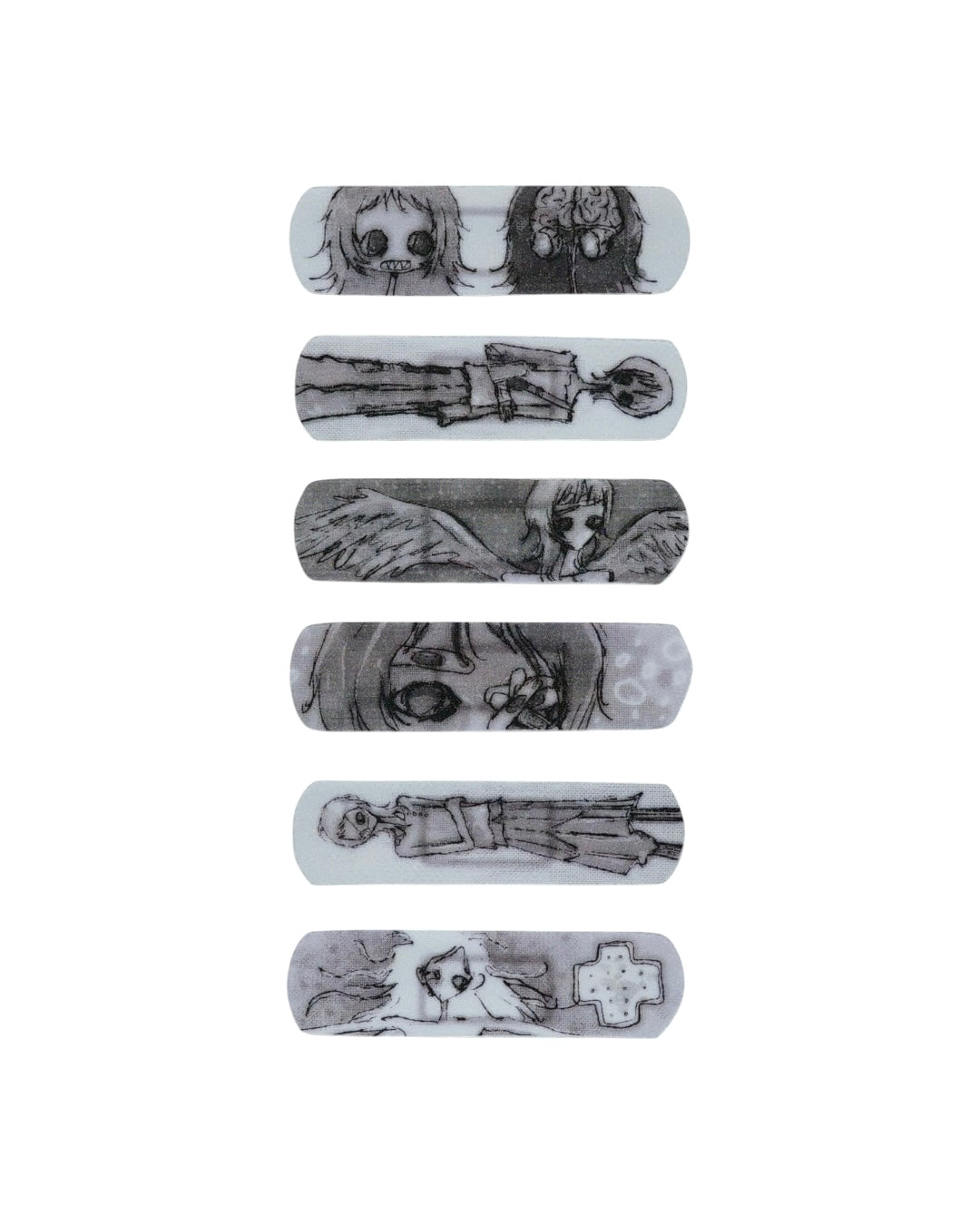 Bandaid Stickers Set