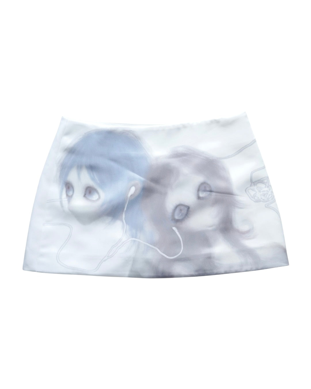 Glooth X Romance 1314 Miniskirts (White)