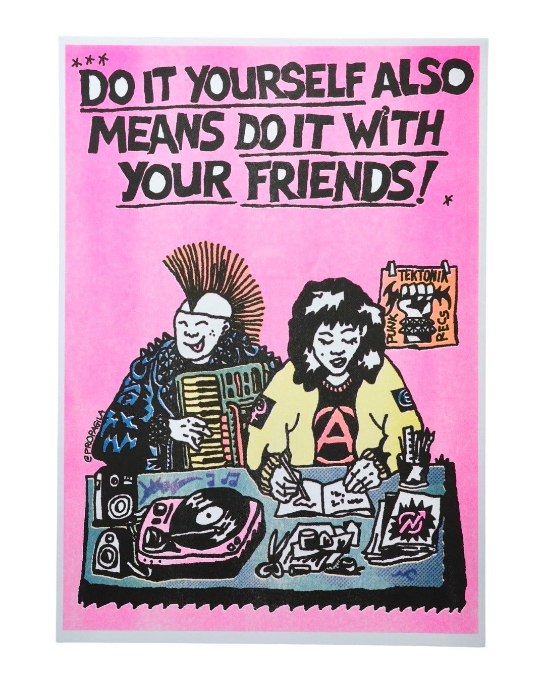 Do It Yourself Also Means Do It With Your Friends